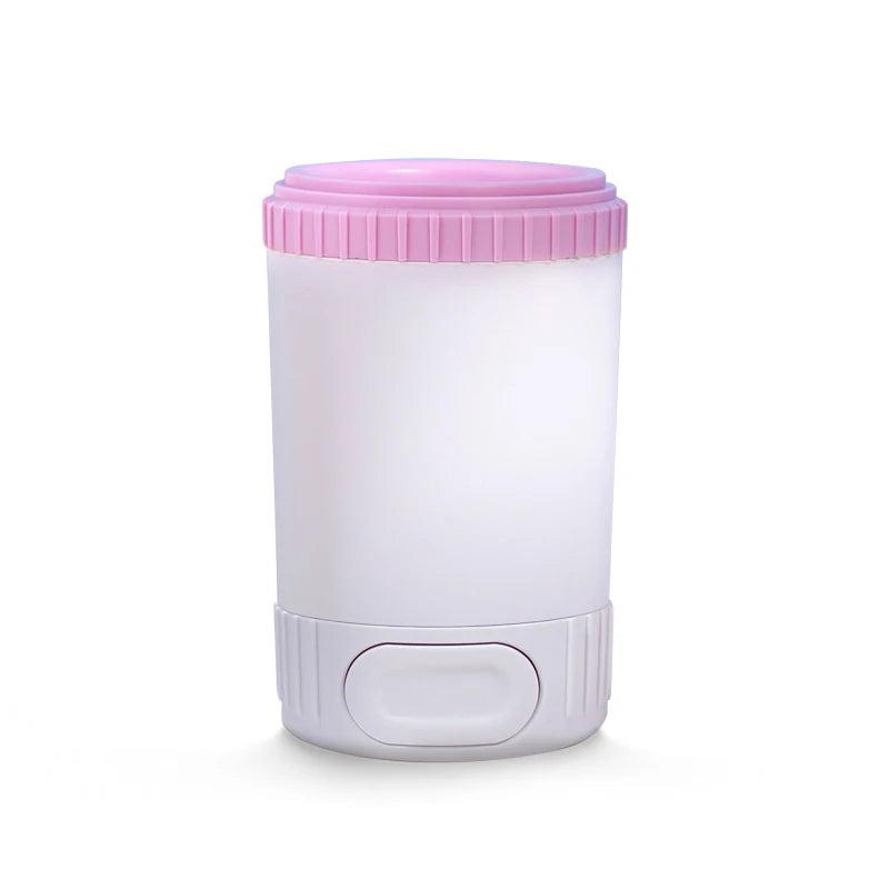 Semi-Automatic Pet Cat Dog Foot Clean Cup Washing Brush Paw Cleaning Tool Pet Feet Paw Cleaner